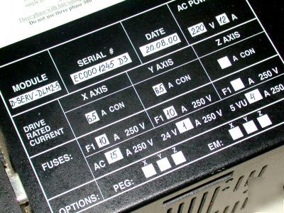 Nice anorad servo controller drive model d-serv-DLM2-5