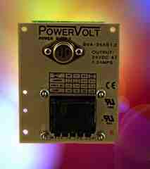 Power volt BVA24AS12 power supply open chassis 24 vdc