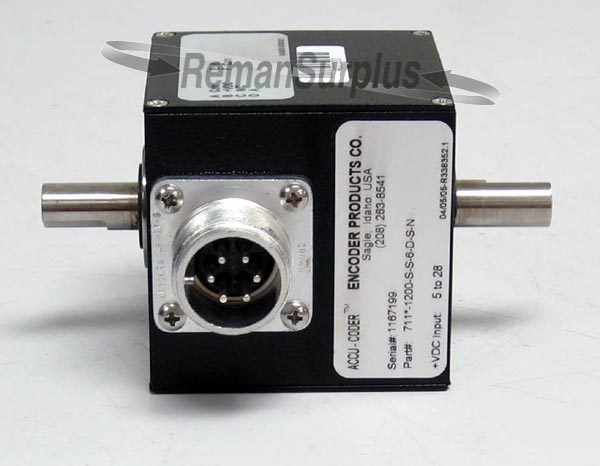 Accu-coder 711-1200-s-s-6-d-s-n encoder 1200PPR