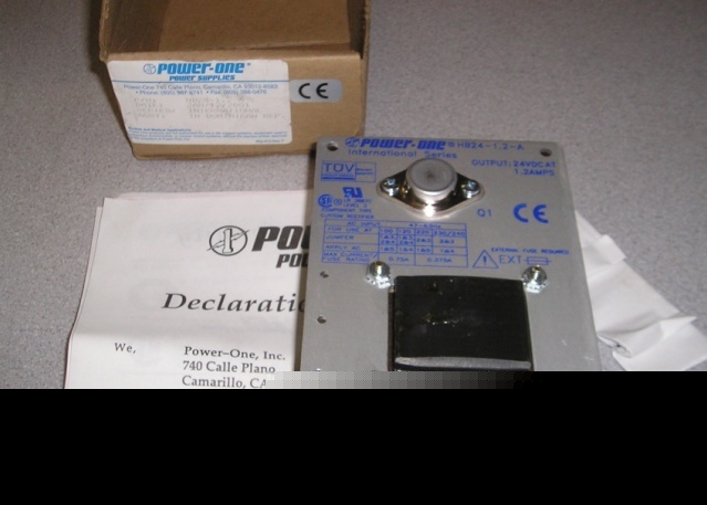 New power-one HB24-1.2A 1U 24VDC 1.2A power supply
