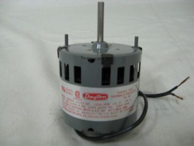 Dayton hvac shaded pole ac motor 1/100 hp 3M558 3M558A