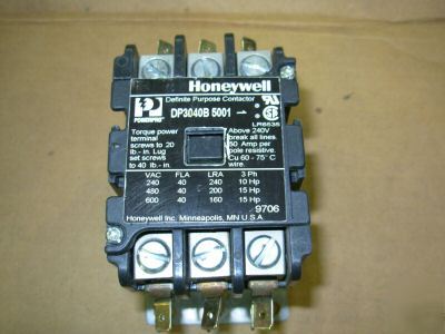 Furnas honeywell definite purpose contactor DP3040B5001