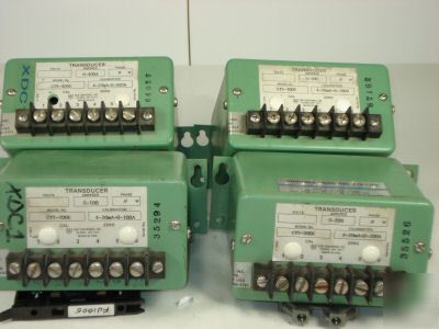 4 ohio semitronic inc transducer model CT5 100E