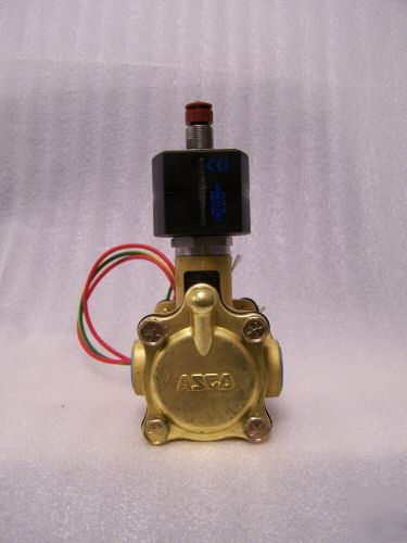 Asco red-hat valve EF8316G364-24VDC 3 way solenoid vlv