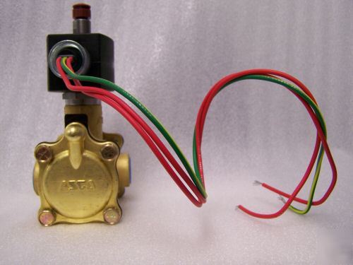 Asco red-hat valve EF8316G364-24VDC 3 way solenoid vlv