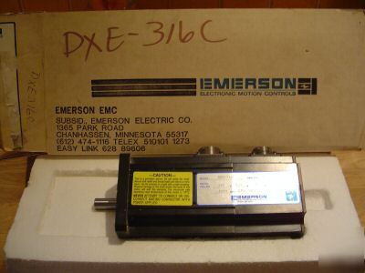 Emerson servo motor - dxe-316C - lightly used
