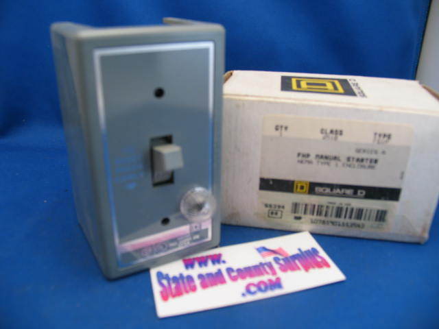 FG1P fhp manual starter square d enclousure * *