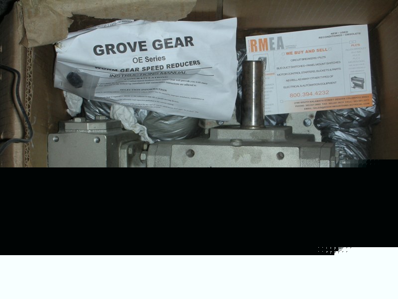 Grove gear oe series 26DZ-3 in: 22HP ratio: 600:1 nos