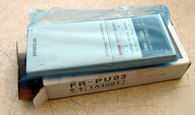 New mitsubishi vfd parameter unit fr-PU03 in box