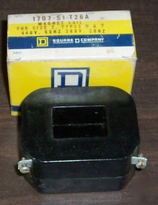 Square d 1707-S1-T26A coil 