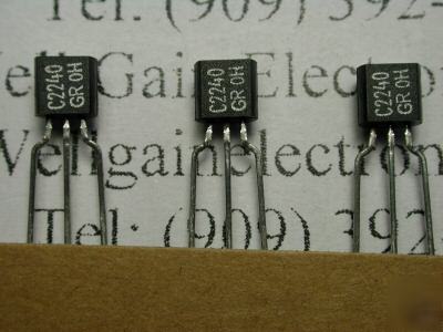Toshiba 2SC2240-gr pnp transistor to-92 nos 