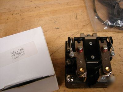  msd inc two pole contactor A425BXX 120VAC