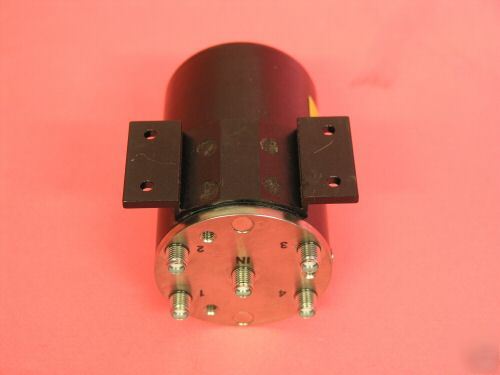 Loral 042-D1234-A3H-1C1 coaxial relay. SP4T, 20 each.