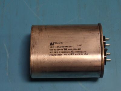 Magnetek motor run 16.3 mfd 240 vac capacitor