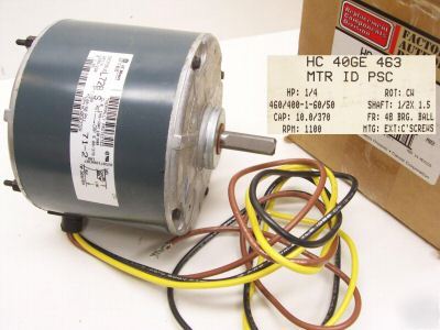 1/4 hp 1100 rpm motor HC40GE463 for carrier and others