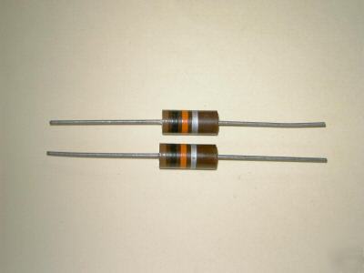 91K or 91000 ohm 2 watt carbon resistors non-inductive