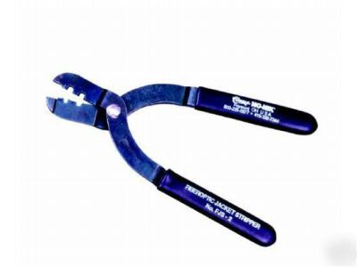 Clauss fiber optic jacket stripper