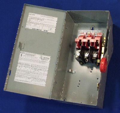 Cutler-hammer DH361UGK safety power switch 3-pole 30A