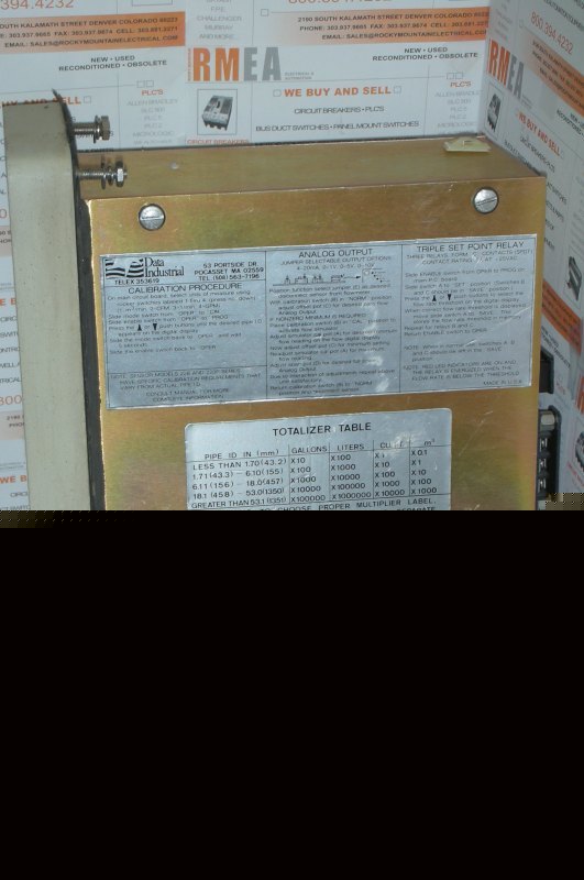Data industrial digital flow monitor 950TA 110V