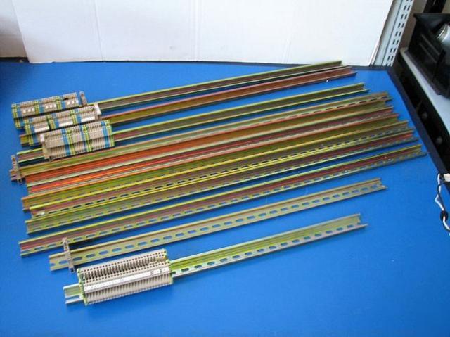 Large lot steel plc din rail rails