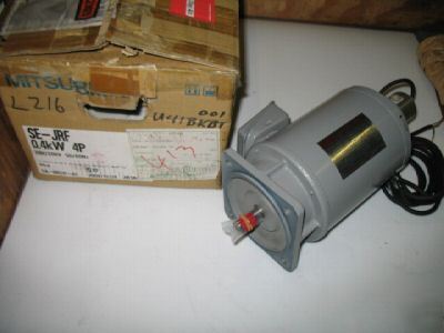 Mitsubishi induction motor # se-jrf, 0.4KW, 