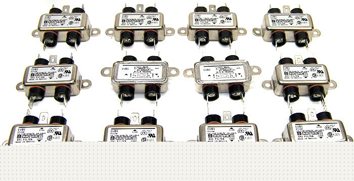 New lot 12 corcom AVB1 emi filter 1A 120/250V F7120
