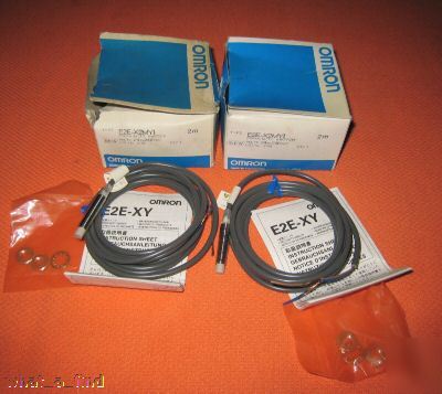 New lot 2 omron E2E-X2MY1 proximity switch E2EX2MY1 