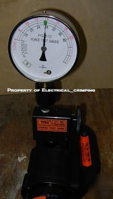 Thomas betts hydraulic crimper crimping burndy die tool