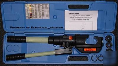 Thomas betts hydraulic crimper crimping burndy die tool