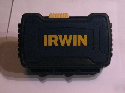 Nib irwin u it set drill #'s 1, 2, & 3 in plastic case
