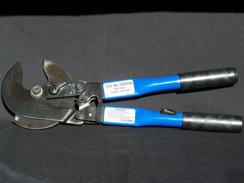 Ratchet cutter t&b ratcheting cable cutter--** ** 