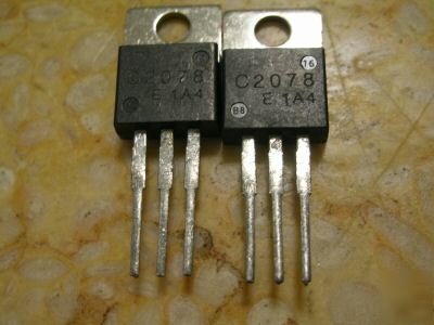 10PCS, fsc 2SC2078 C2078 power amplifier transistor 
