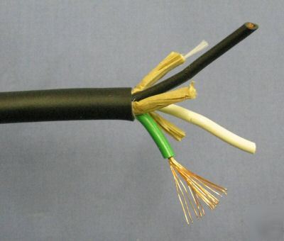50 feet - black 16 gauge 3 conductor sjeow wire 16/3