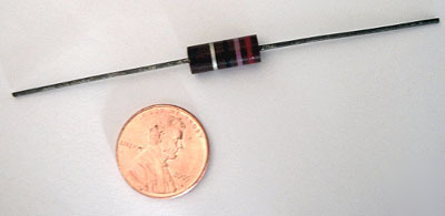 Allen bradley carbon comp resistors 1W 27 ohm 10% (10)