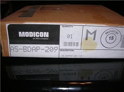 Modicon as-bdap-209 ASBDAP209 ac output module 