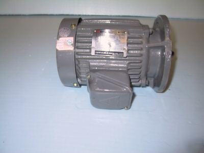 Motor, teco; .25HP; 220/380V; frame 63, type aevf