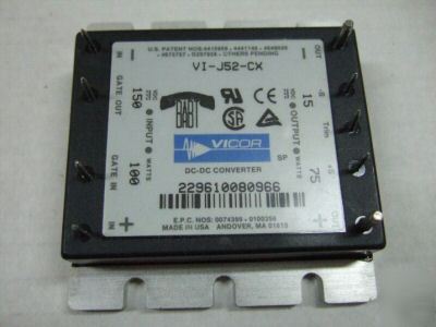 New vicor vi-J52-cx dc-dc converter 