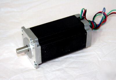 Size 23 stepper motor - single shaft - 396 oz inch