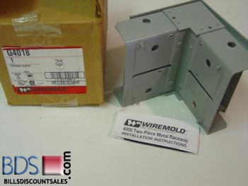 Wiremold external elbow gray c#G4018