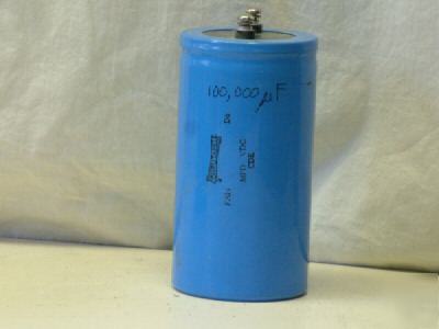 39,000 microfarad electrolytic cap with screw terminal