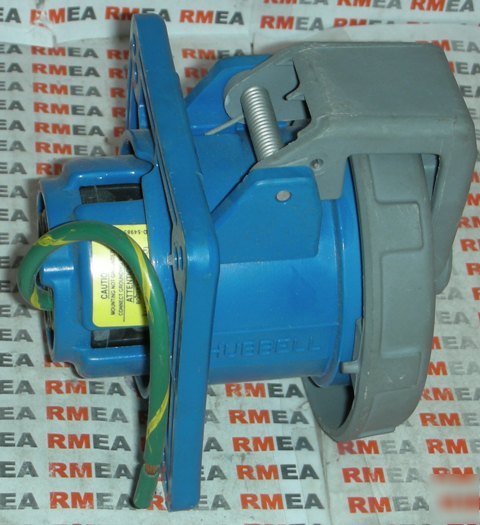 Hubbell watertight receptacle 430R9W 250V