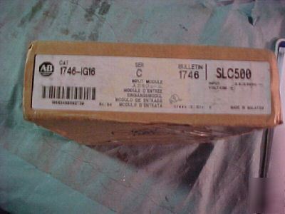 New allen bradley input module SLC500 1746-IG16 