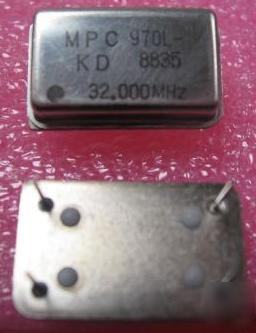 32.768 khz, oscillators, 4 pin metal package, 280 each
