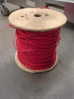Carol wire 706' 14/4 fplp red plenum fire alarm cable