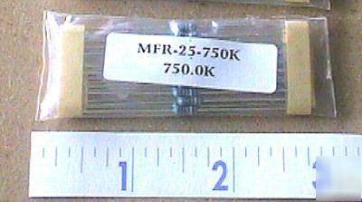 100 ohm, 4.7K, 30K, 680K, 750K resistors