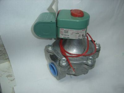 Asco JB821450 fuel gas solenoid valve 120 volts nnb