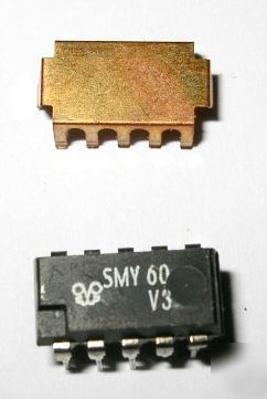 Assembly of field transistors SMY60 smy-60 smy 60 rft
