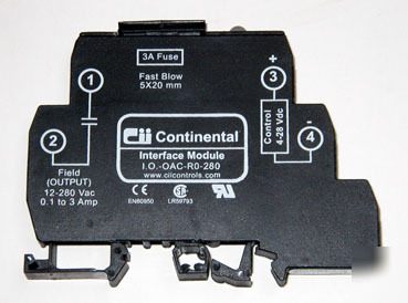 Io-oac-ro-280 mini rail mount interface output module