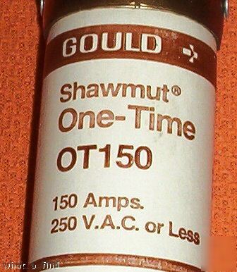 New gould shawmut ot-150 amp fuse warranty OT150 nnb