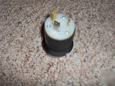 New hubbell- 30 amp- 125V twist- lock plug device, , 